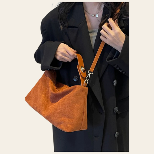 VELORA – Mockaväska Dam, shoulder & crossbody, trendig damväska | Bagmonde