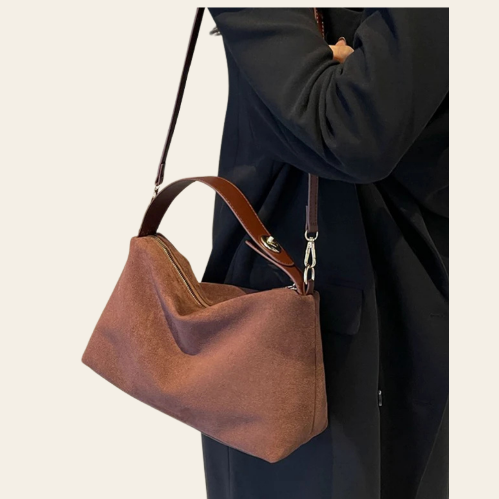 VELORA – Mockaväska Dam, shoulder & crossbody, trendig damväska | Bagmonde