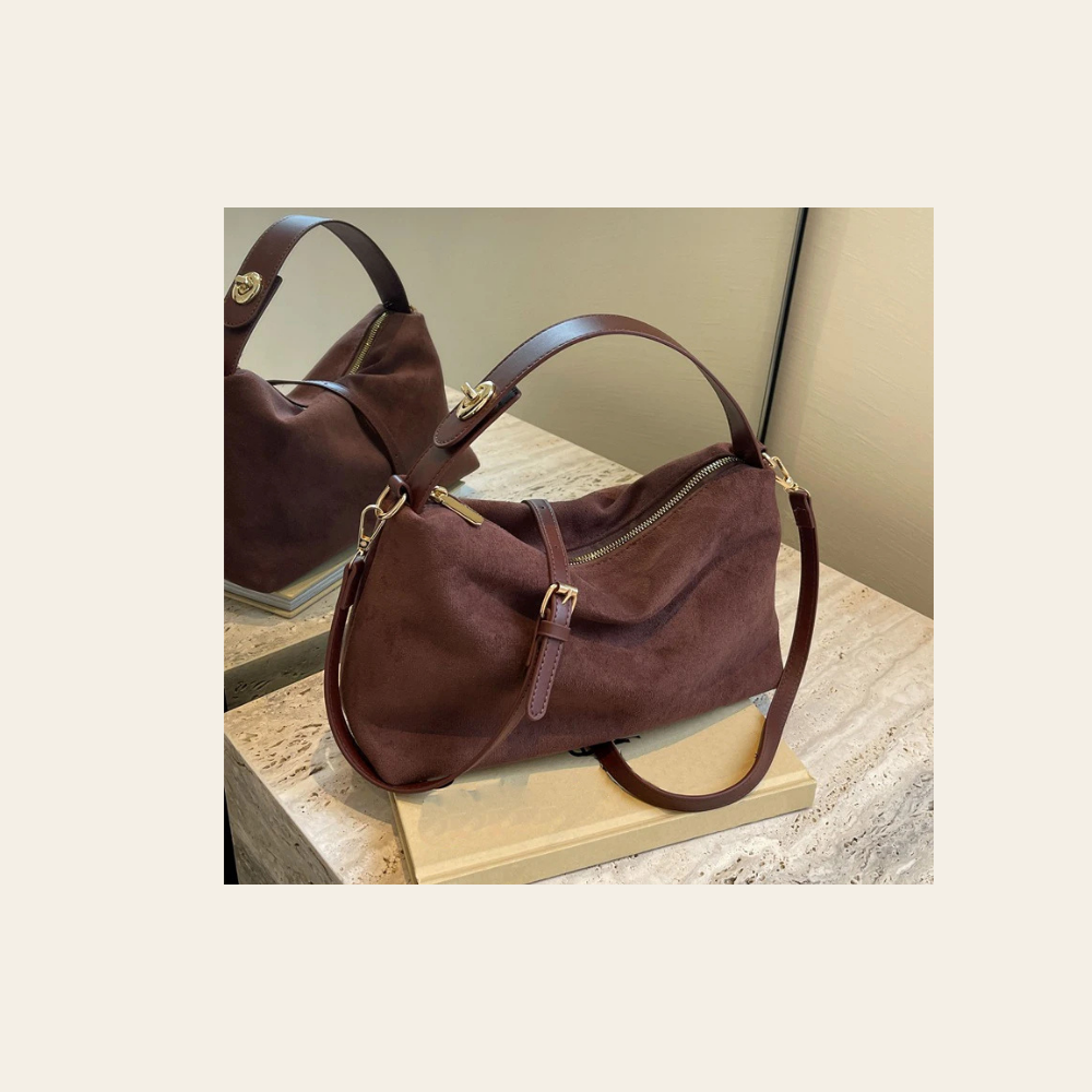 VELORA – Mockaväska Dam, shoulder & crossbody, trendig damväska | Bagmonde