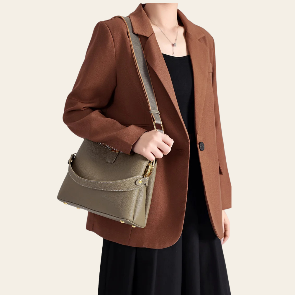 VIVIANNE Handväska - Elegant damväska i läder | Bagmonde